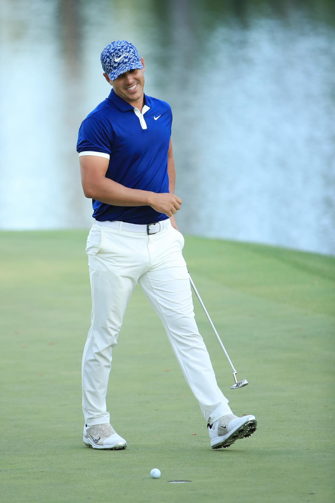 Brooks koepka blue store nike shirt